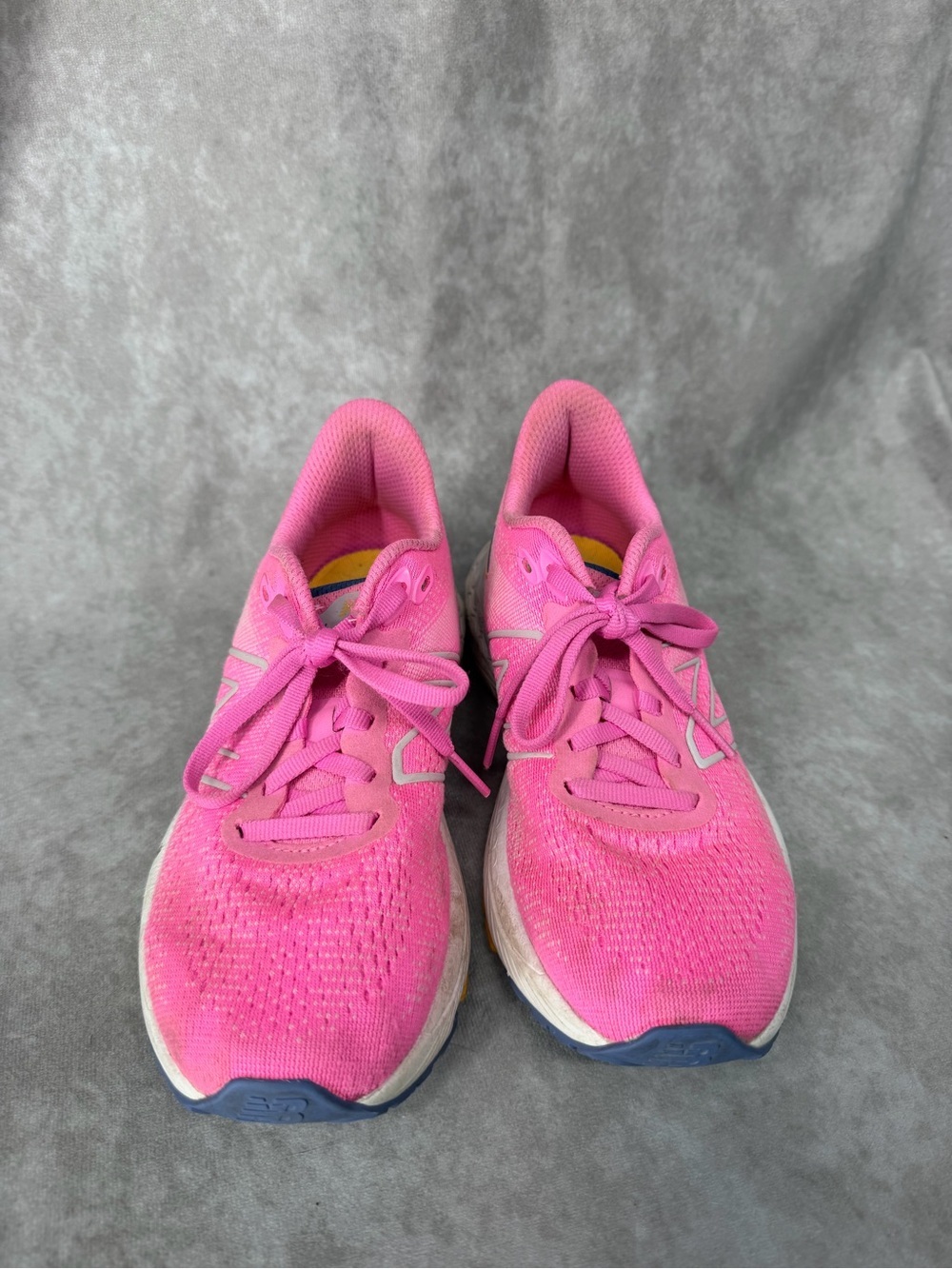 New Balance Kids Pink Fresh Foam Running Shoes 3.5 - Picture 3 of 5